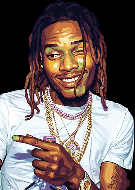 Fetty Wap Pop Art Portrait