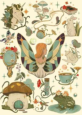 Enchanted Fairy Tale Forest