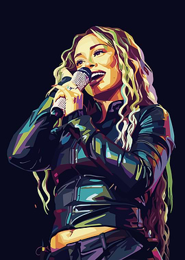 Latto Singer Performing with Microphone