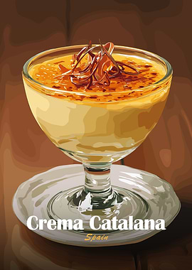 Crema Catalana Dessert