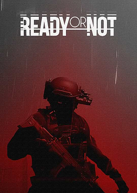 Ready or Not Game Police Poster