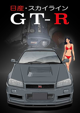 Nissan Skyline GT-R R34