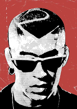 bad bunny portrait art