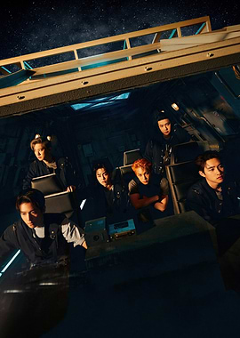 K-Pop Group in Space exo