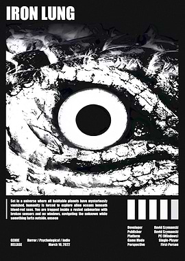 Iron Lung Game Poster