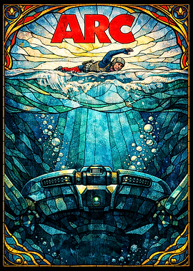 Arc raiders Stained Glass Poster