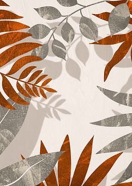 Textured Leaves with Shadows