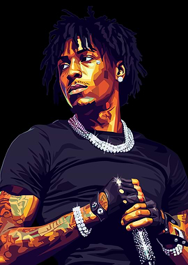 YoungBoy Never Broke Again Pop Art Portrait