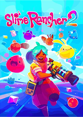 Slime Rancher 2 Game Cover Art