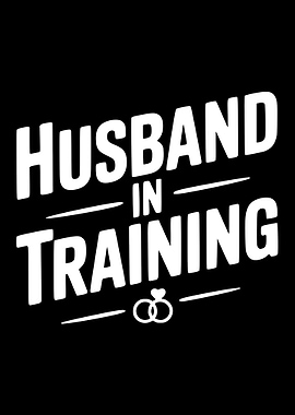 Husband in Training Wedding Rings