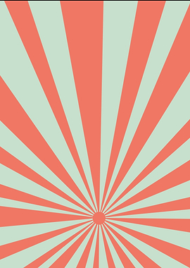 Retro Sunburst Pattern