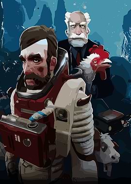 Breathedge Astronauts with Animals in Space