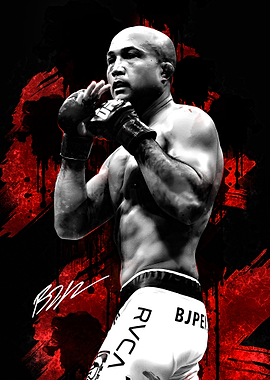 BJ Penn MMA Fighter Portrait