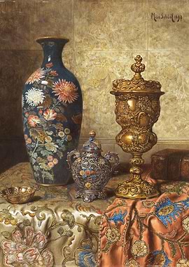 Still Life with Ornate Objects