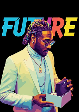 Future Pop Art Portrait