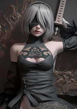 2B from NieR: Automata