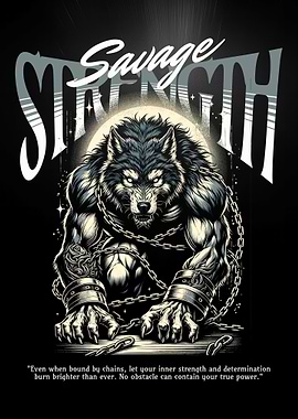 Savage Strength Werewolf with Chains