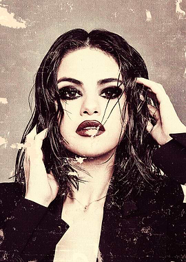 Selena Gomez Glamorous Portrait