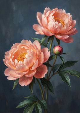 Classic Floral Bouquet Oil Painting Masterpiece