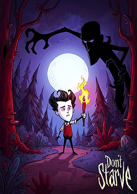Don't Starve Wilson with Torch