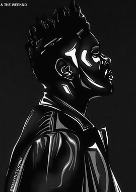 The Weeknd Portrait