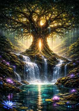 Tree of Life Waterfall