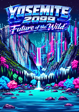 Yosemite 2099 Future of the Wild Poster
