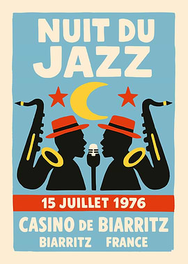 Nuit du Jazz Poster