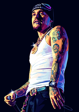 Yeat Pop art Portrait