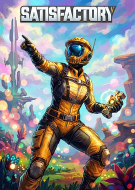 Satisfactory Game Art