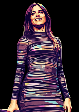 Pop Art Portrait of Camila Cabello