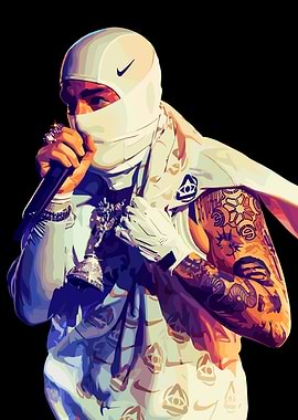 Yeat Rapper Pop Art Portrait