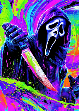 Scream Ghostface with Knife
