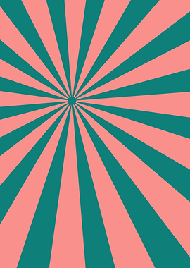 Retro Sunburst Pattern