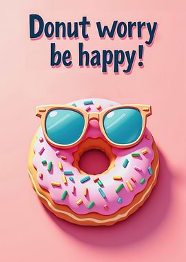 Donut Worry Be Happy