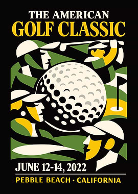 The American Golf Classic Poster