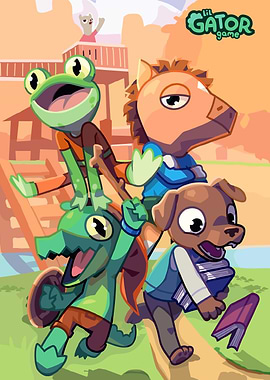 Lil Gator Game Characters