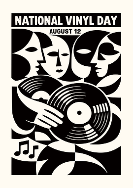 National Vinyl Day Poster