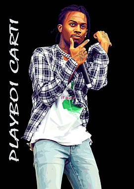 Playboi Carti Illustration Pop Art