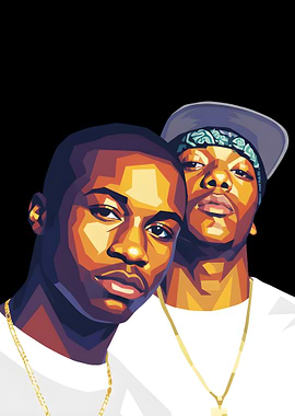 Mobb Deep pop art