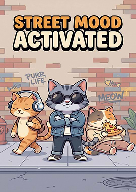 Street Mood Activated Cats