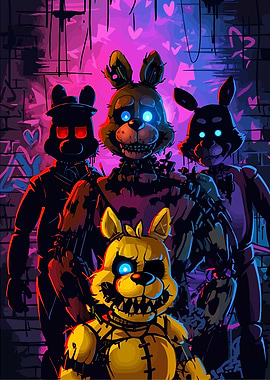 Five Nights at Freddy's Animatronics