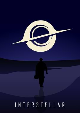 Interstellar Minimalist Poster