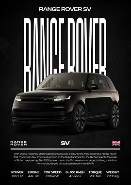 Range Rover SV Black Edition