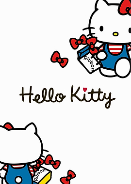 Hello Kitty with Ribbons