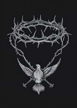Crown of Thorns and Dove