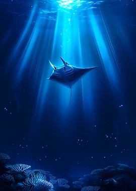 Manta Ray Ocean