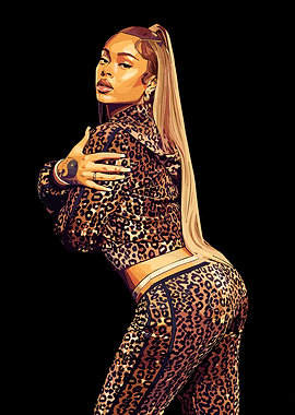 Latto Digital Art Illustration