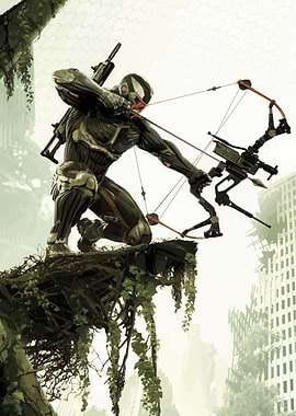 Crysis Nanosuit Soldier with Bow