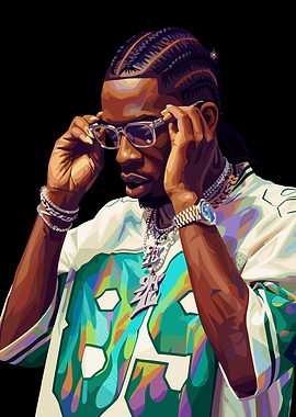 Rich Homie Quan Rapper Portrait